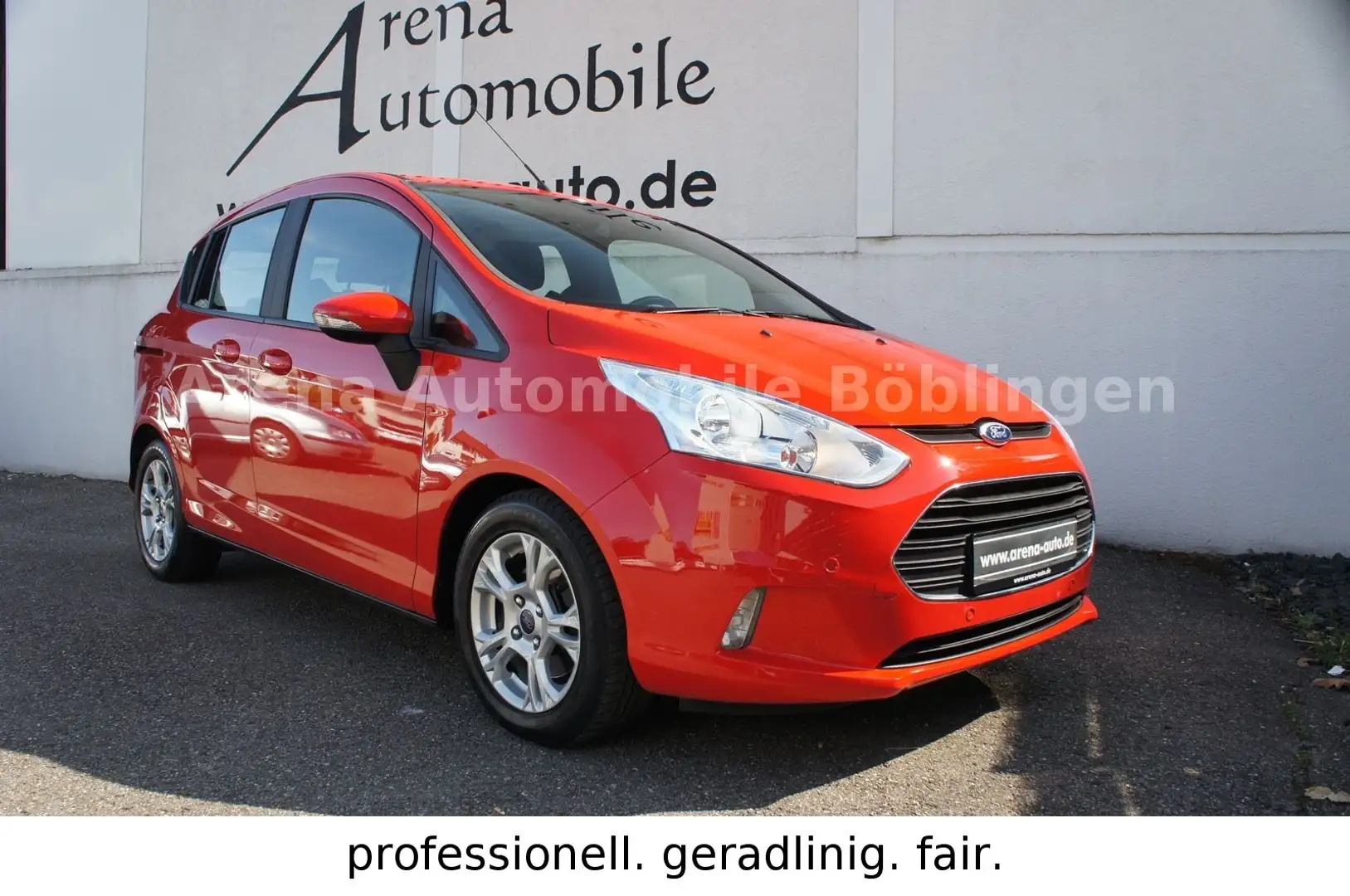 Ford B-Max 1.0 SYNC Edition*ALU*PDC*SITZHZG*TELEFON* Rot - 1