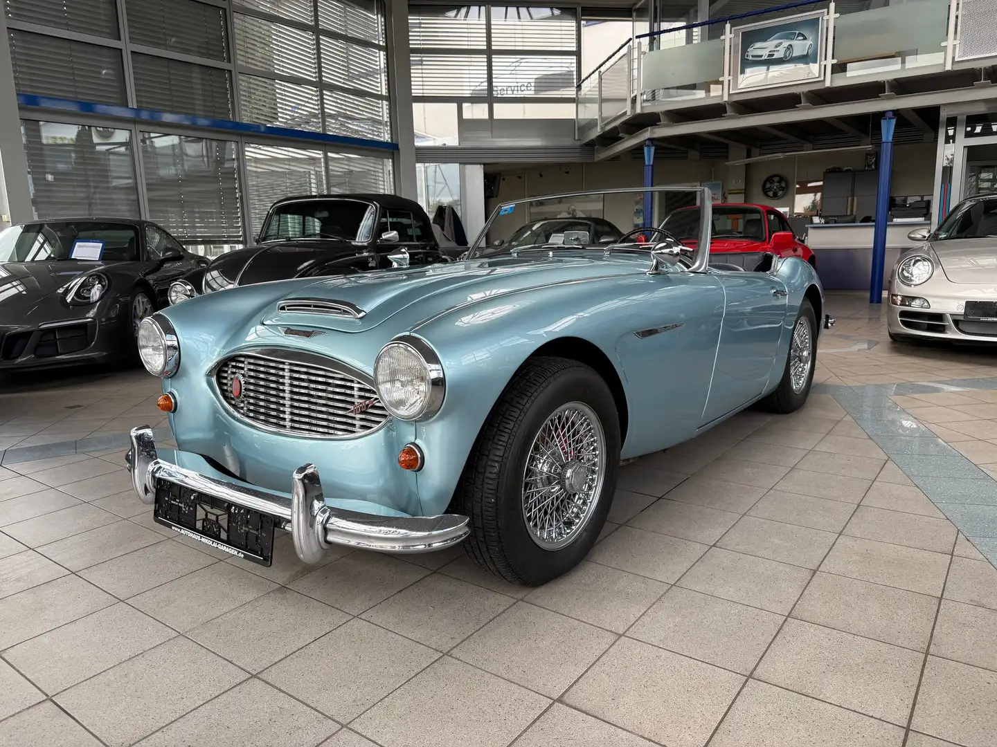 Austin-Healey 100 100 / 6 BN4L Blu/Azzurro - 1
