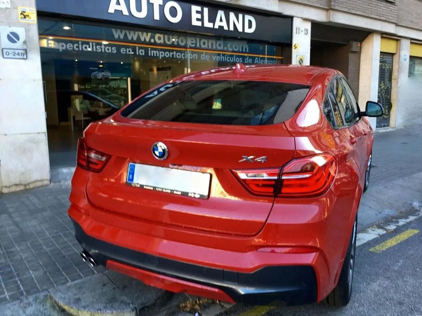 BMW X4 xDrive 30dA Rojo - 1