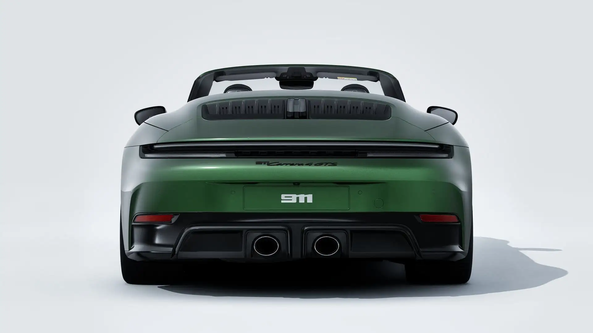 포르쉐 911 Carrera 4 GTS Cabriolet 2026 초록 사진 5