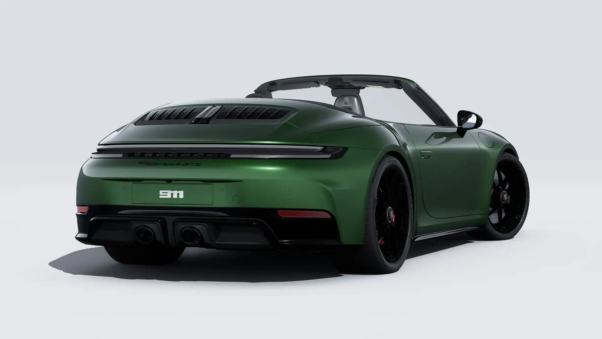포르쉐 911 Carrera 4 GTS Cabriolet 2026 초록 사진 8