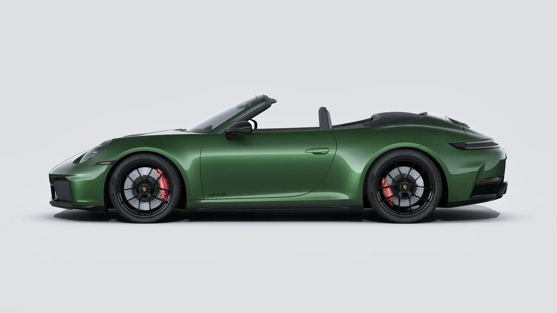 포르쉐 911 Carrera 4 GTS Cabriolet 2026 초록 사진 2