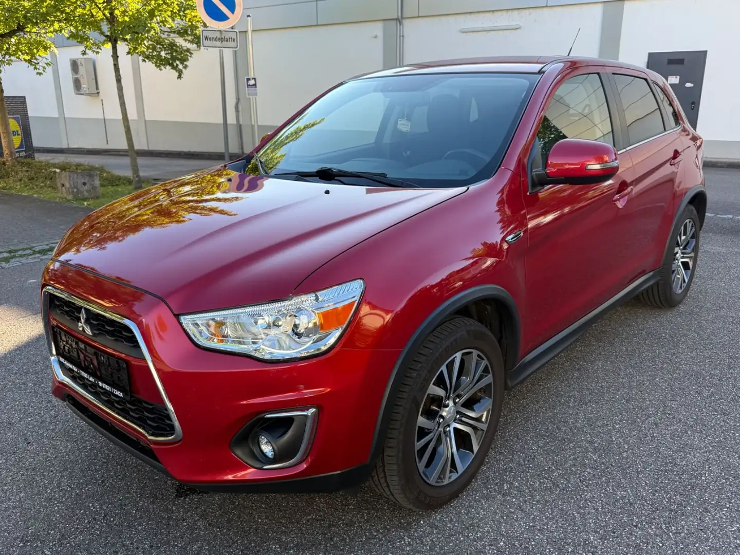 Mitsubishi ASX Plus TÜV NEU/1.HAND/AHK/TEMP./R-CAM/KEY-LESS Rouge - 1