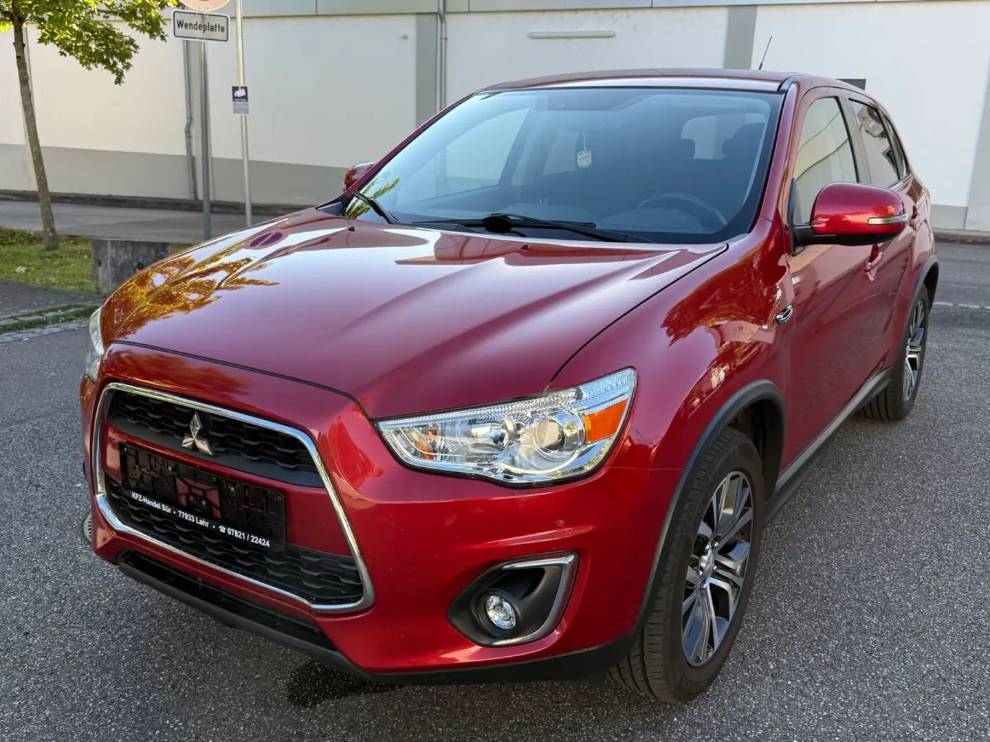 Mitsubishi ASX Plus TÜV NEU/1.HAND/AHK/TEMP./R-CAM/KEY-LESS Rouge - 2