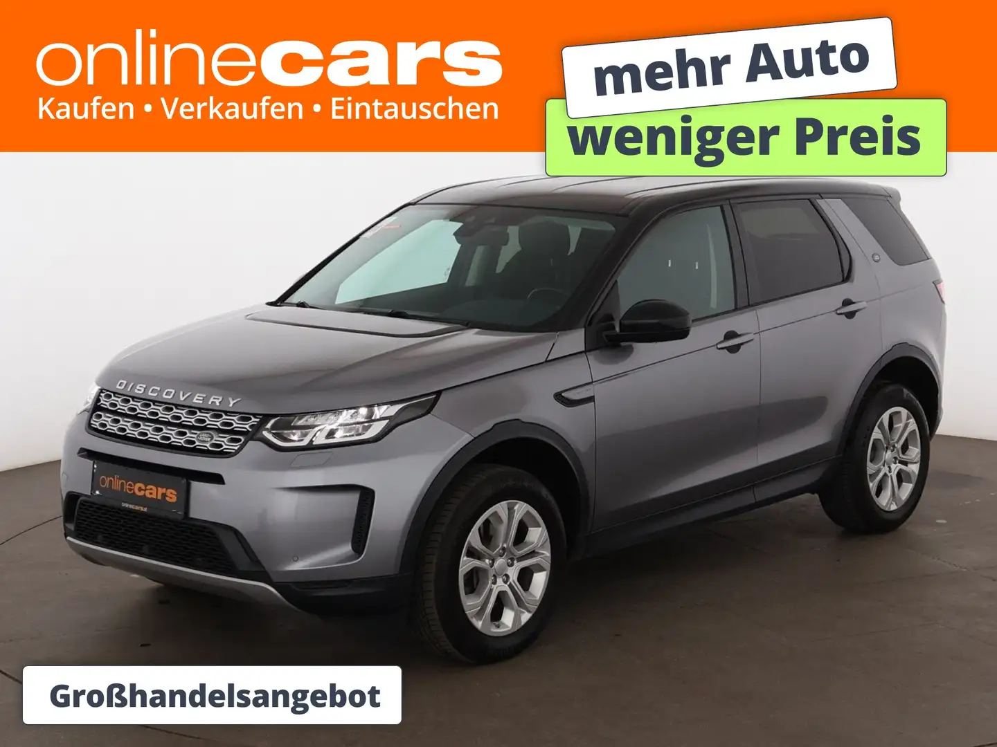 Land Rover Discovery Sport 2.0 D150 S 4x4 Aut LED NAVI R-CAM Grau - 1