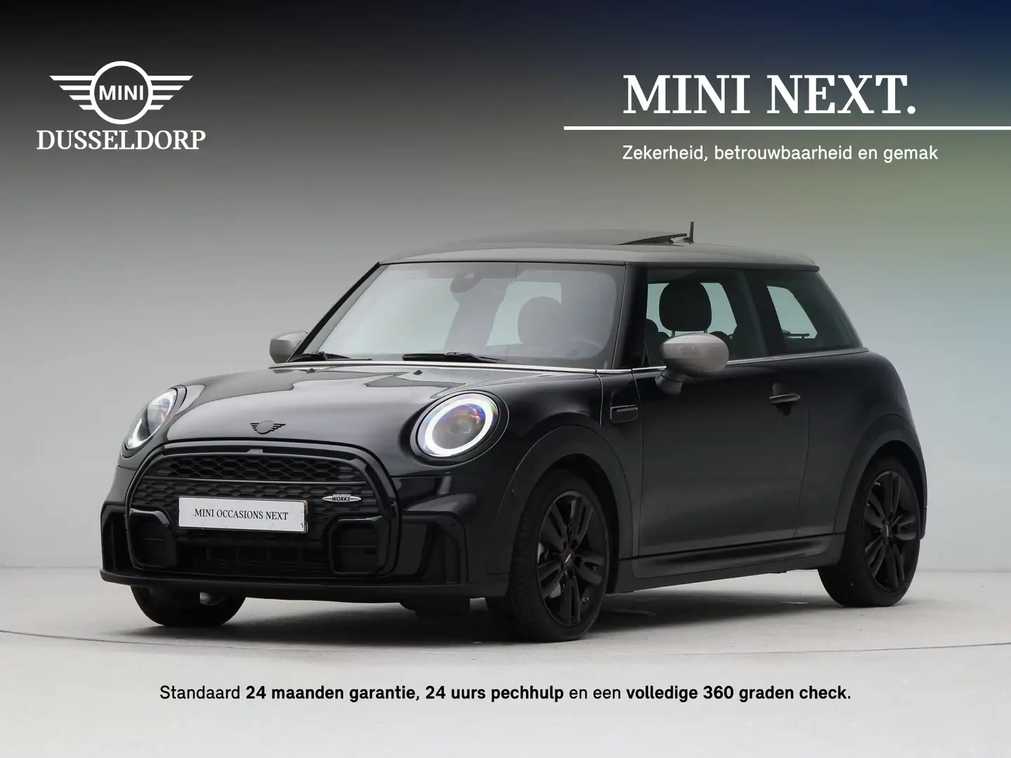 MINI John Cooper Works 3-deurs JCW-Trim Aut. Zwart - 1