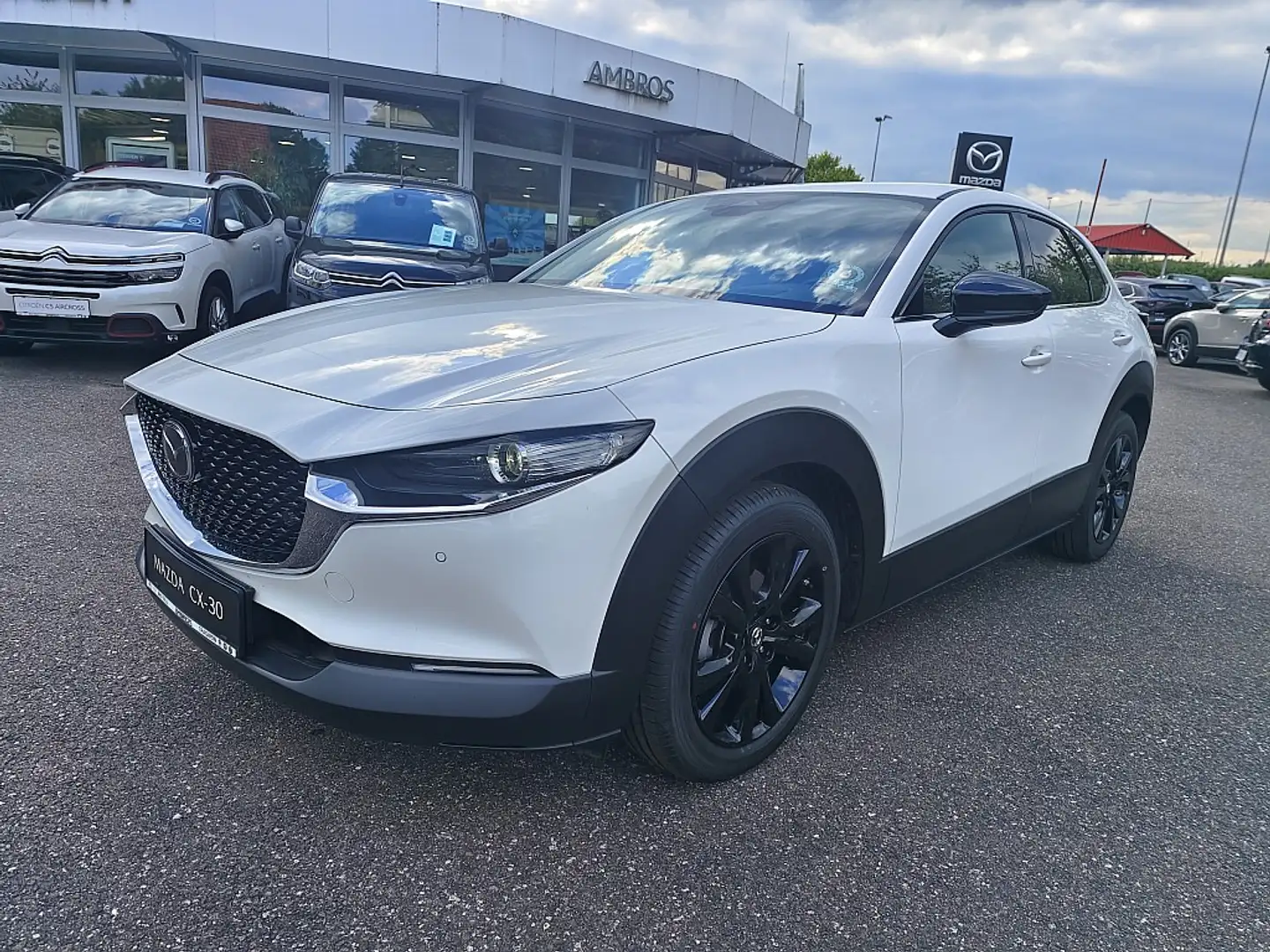 Mazda CX-30 e-Skyactive G122 Homura Automatik JAHRESWAGEN-A... Blanc - 1