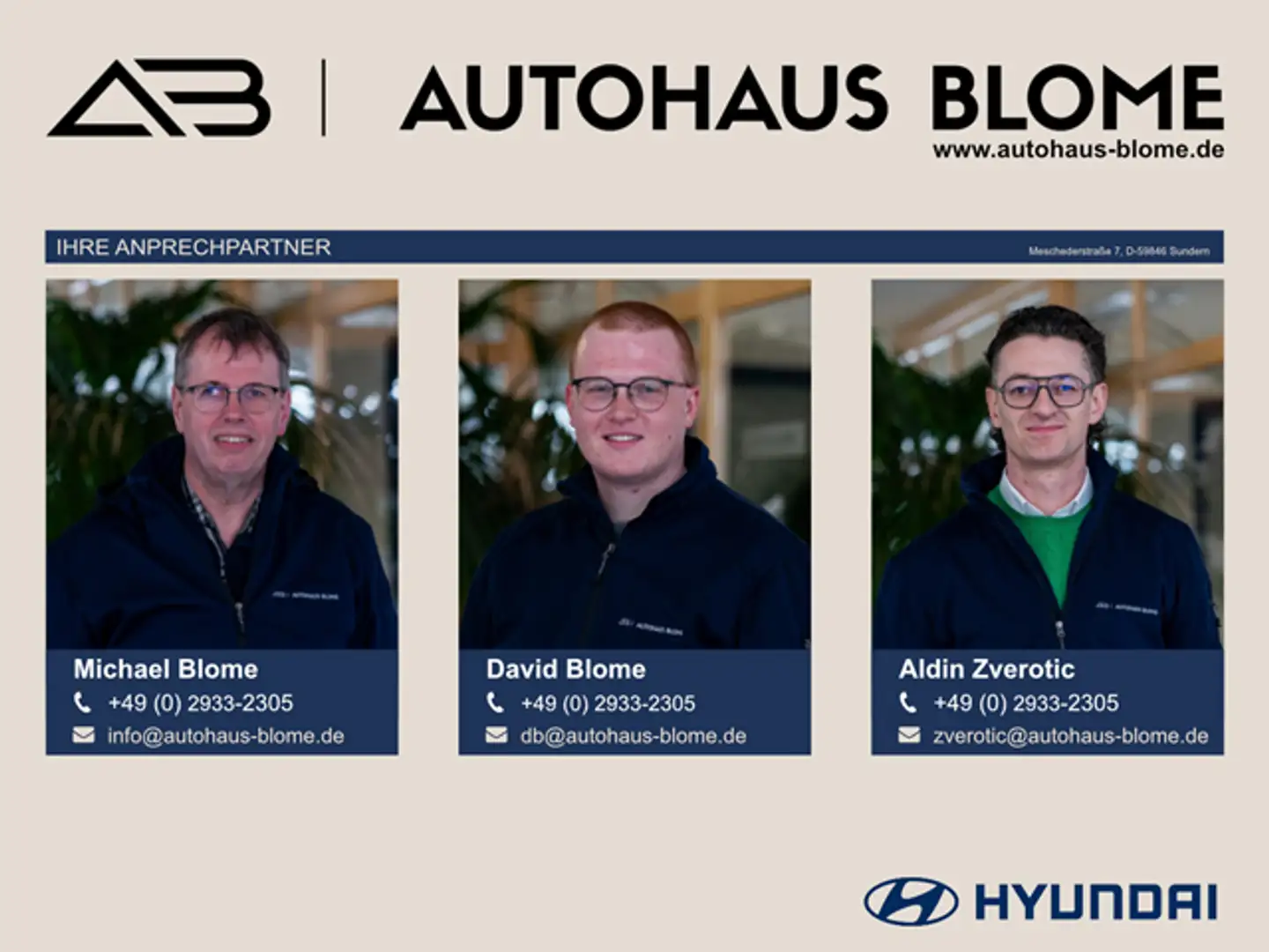 Hyundai KONA 1.6 T-GDI 7-DCT TREND, Licht-Paket, el. Heckklappe Schwarz - 2