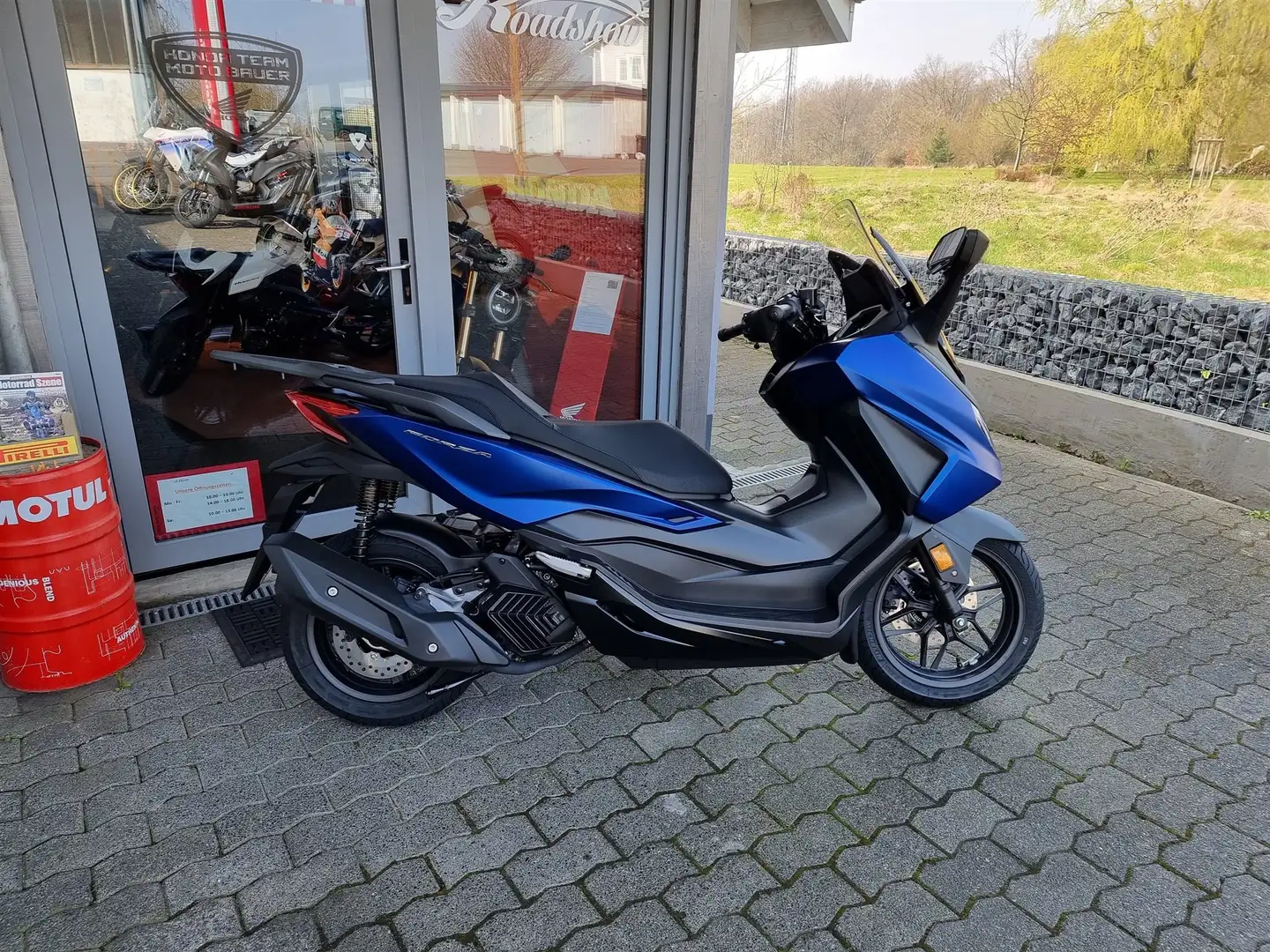 Honda Forza 125 Синій - 2
