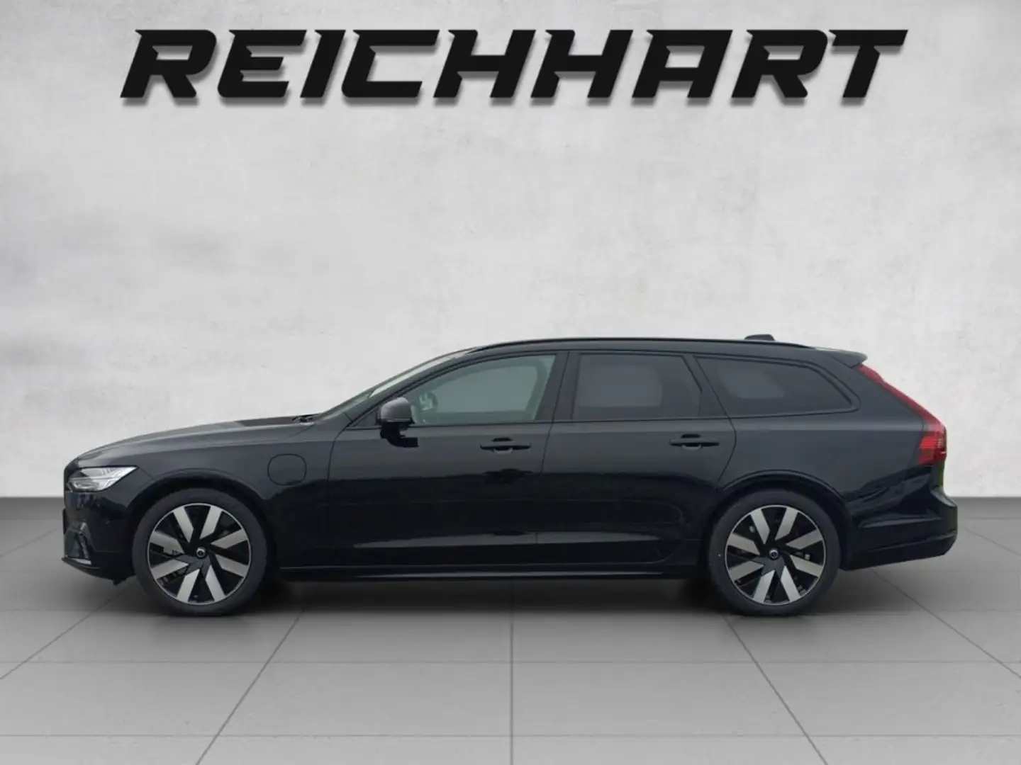 Volvo V90 Plus, T6 AWD Plug-in Hybrid, Elektrisch/Benzin, Dark Schwarz - 2
