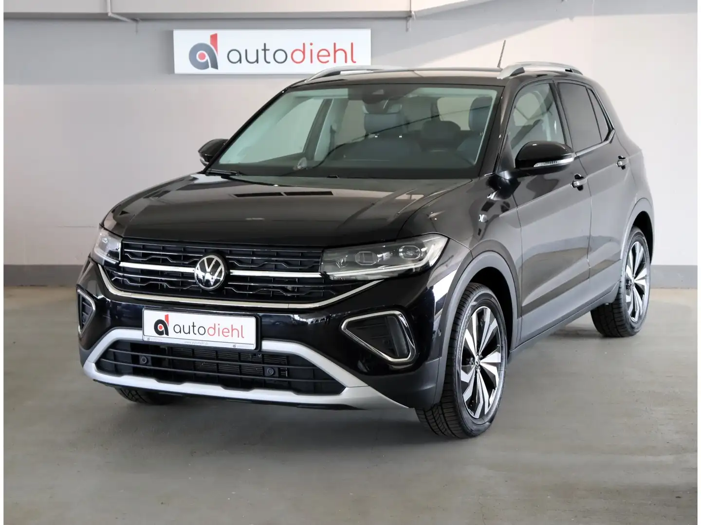 Volkswagen T-Cross 1.0 TSI DSG Style *AHK*NAVI Negro - 2