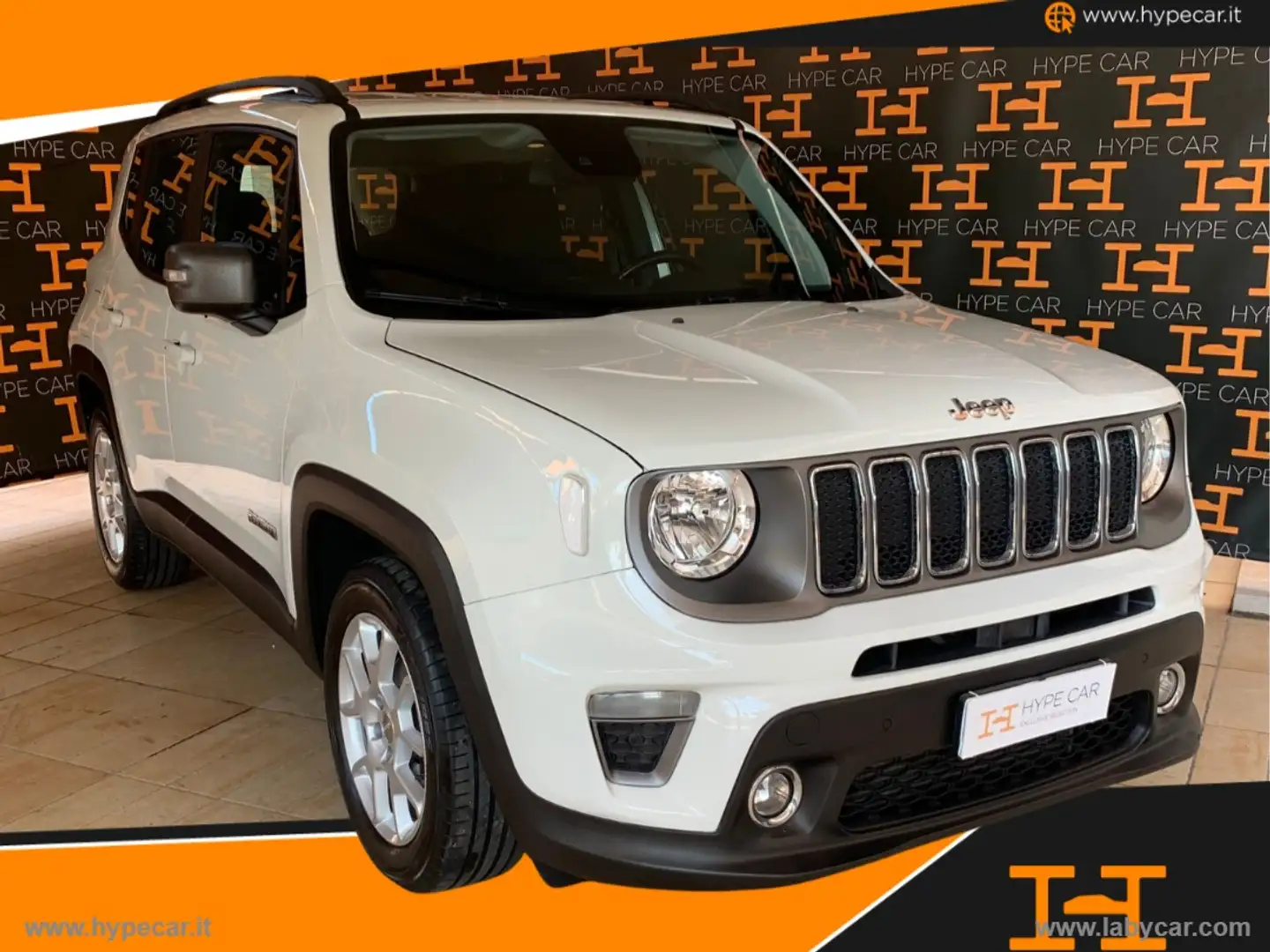 Jeep Renegade 1.6 Mjt DDCT 120CV Limited Weiß - 1