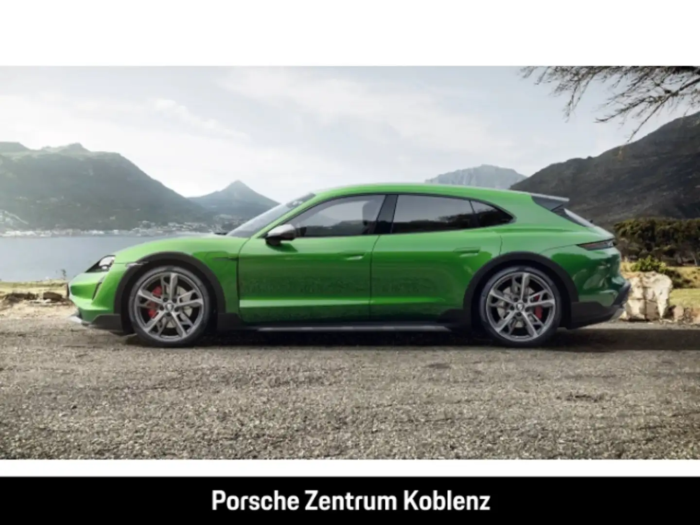 Porsche Taycan 4S Cross Turismo Grün - 2