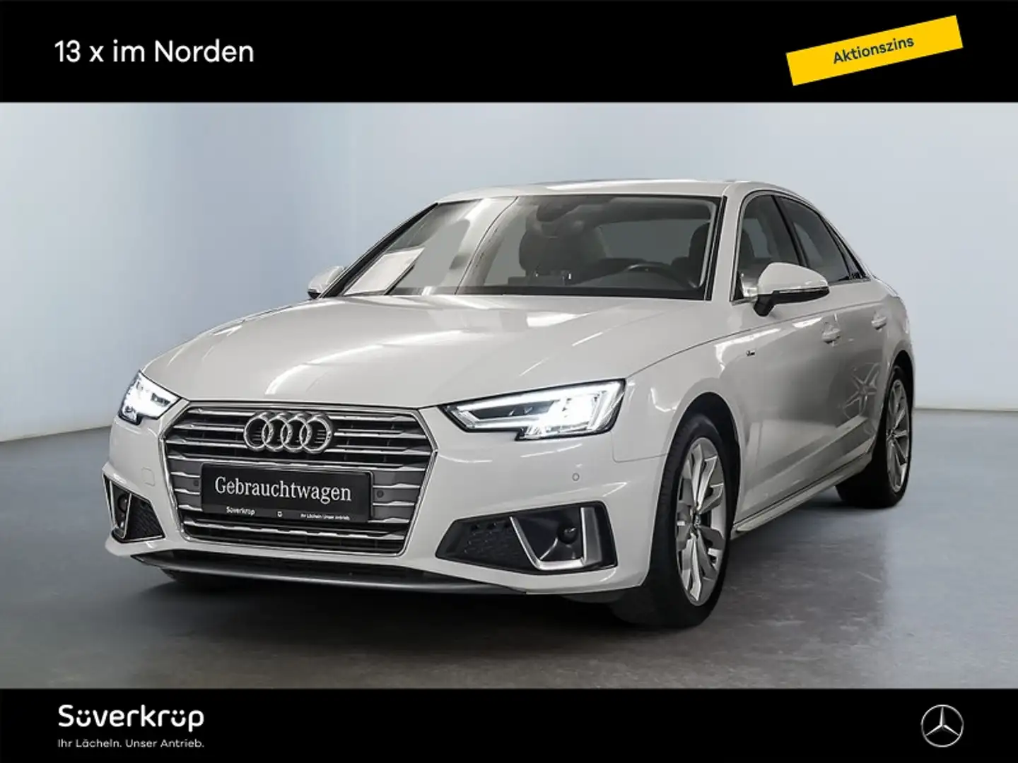 Audi A4 40 TFSI basis PDC SHZ Weiß - 1