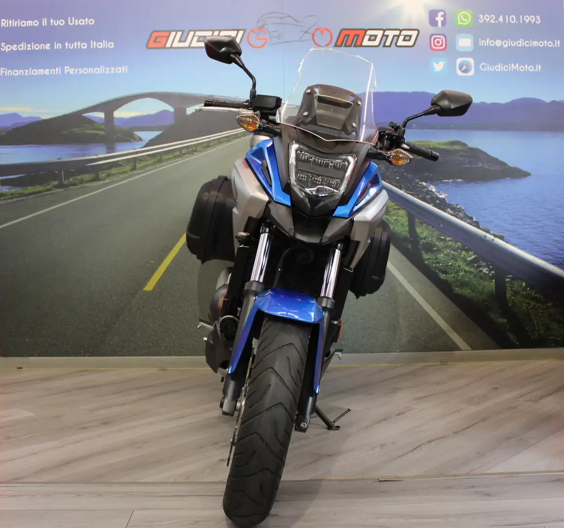 Honda NC 750 X DCT ABS - 2018 -km 51924 Blu/Azzurro - 2