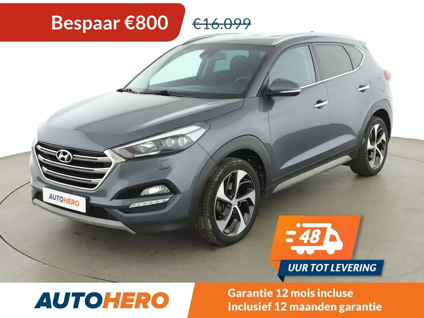 Hyundai TUCSON 1.7 CRDi Style 2WD Gris - 1