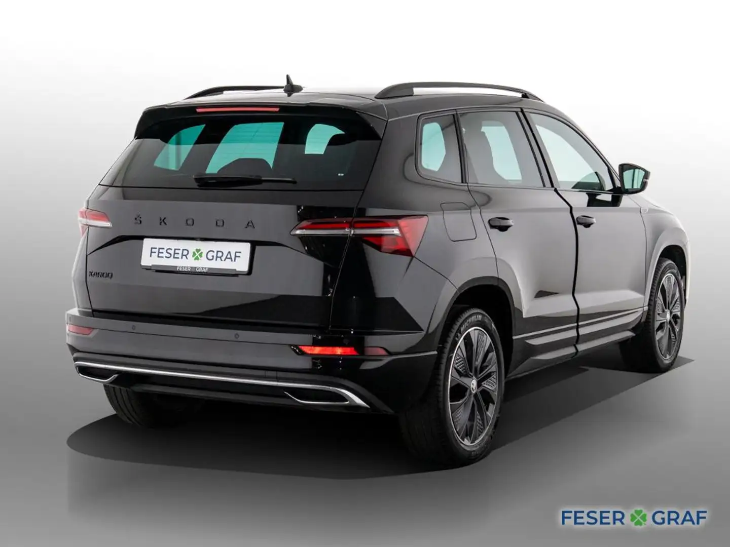 Skoda Karoq 1.5 TSI Sportline DSG AHK / Kamera / ACC / DCC Schwarz - 2