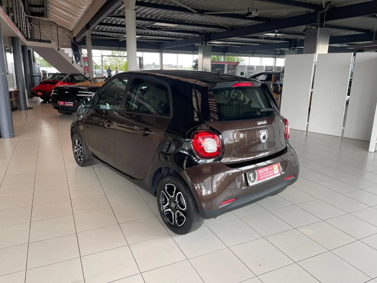 smart forFour 0.9 Turbo perfekt Automatik+Klima+Alu+++ Braun - 2