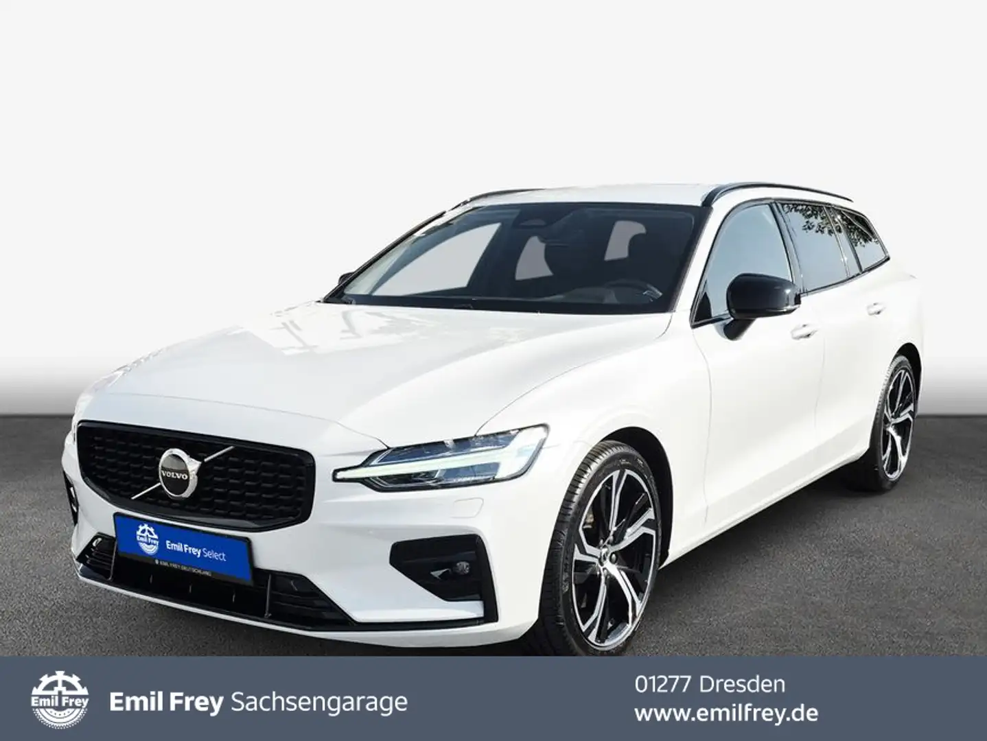 Volvo V60 B4 D Plus Dark ''Thors Hammer'' * AHK Weiß - 1