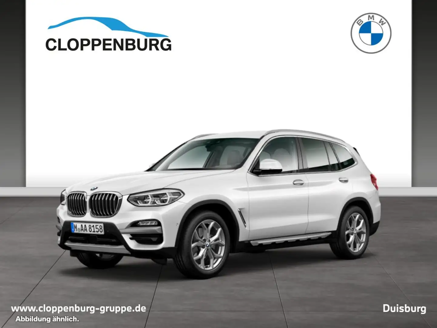 BMW X3 xDrive20d ZA Head-Up+AHK+StHz+Navi+ACC+SHZ Bianco - 1