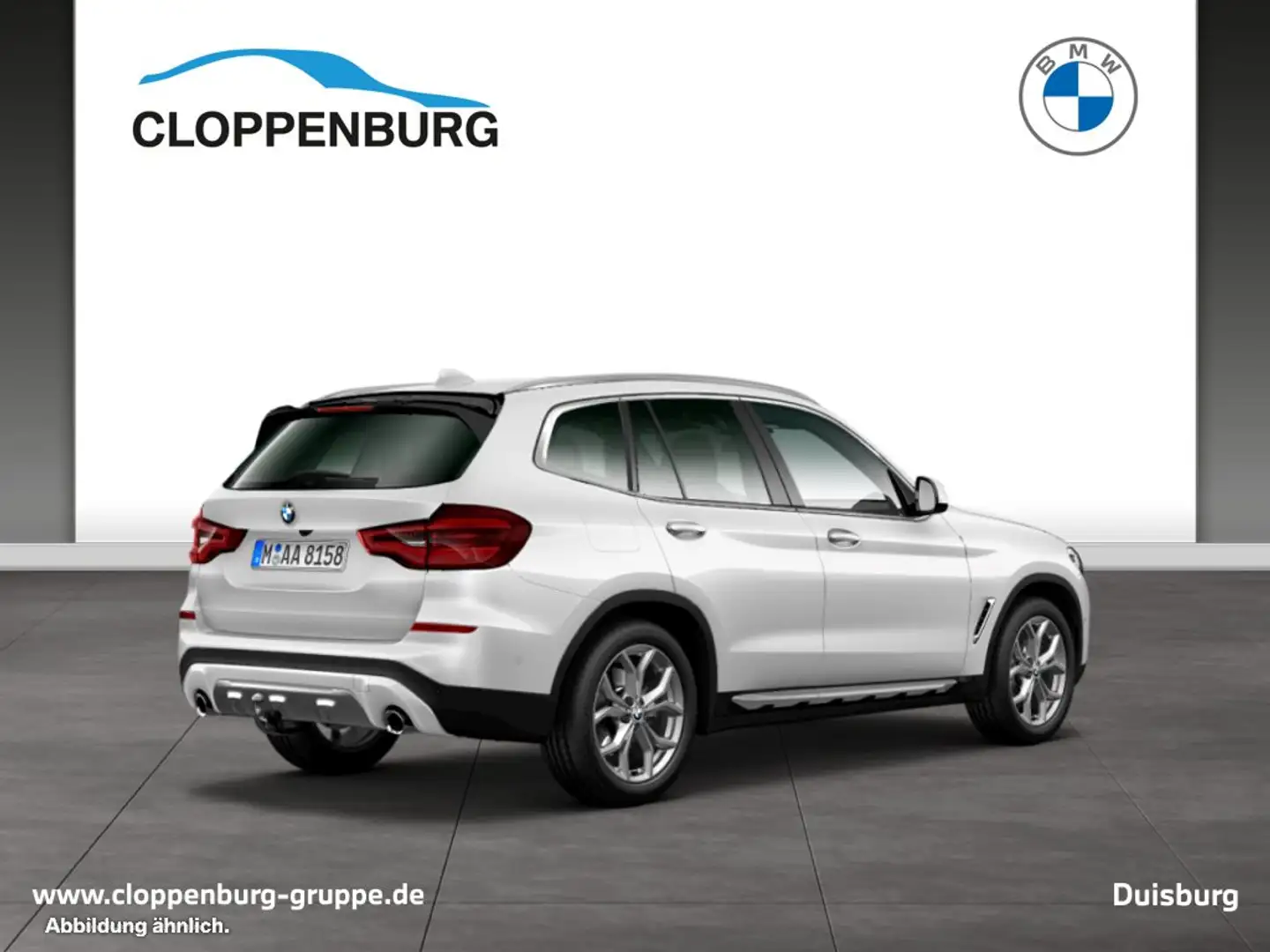 BMW X3 xDrive20d ZA Head-Up+AHK+StHz+Navi+ACC+SHZ Bianco - 2