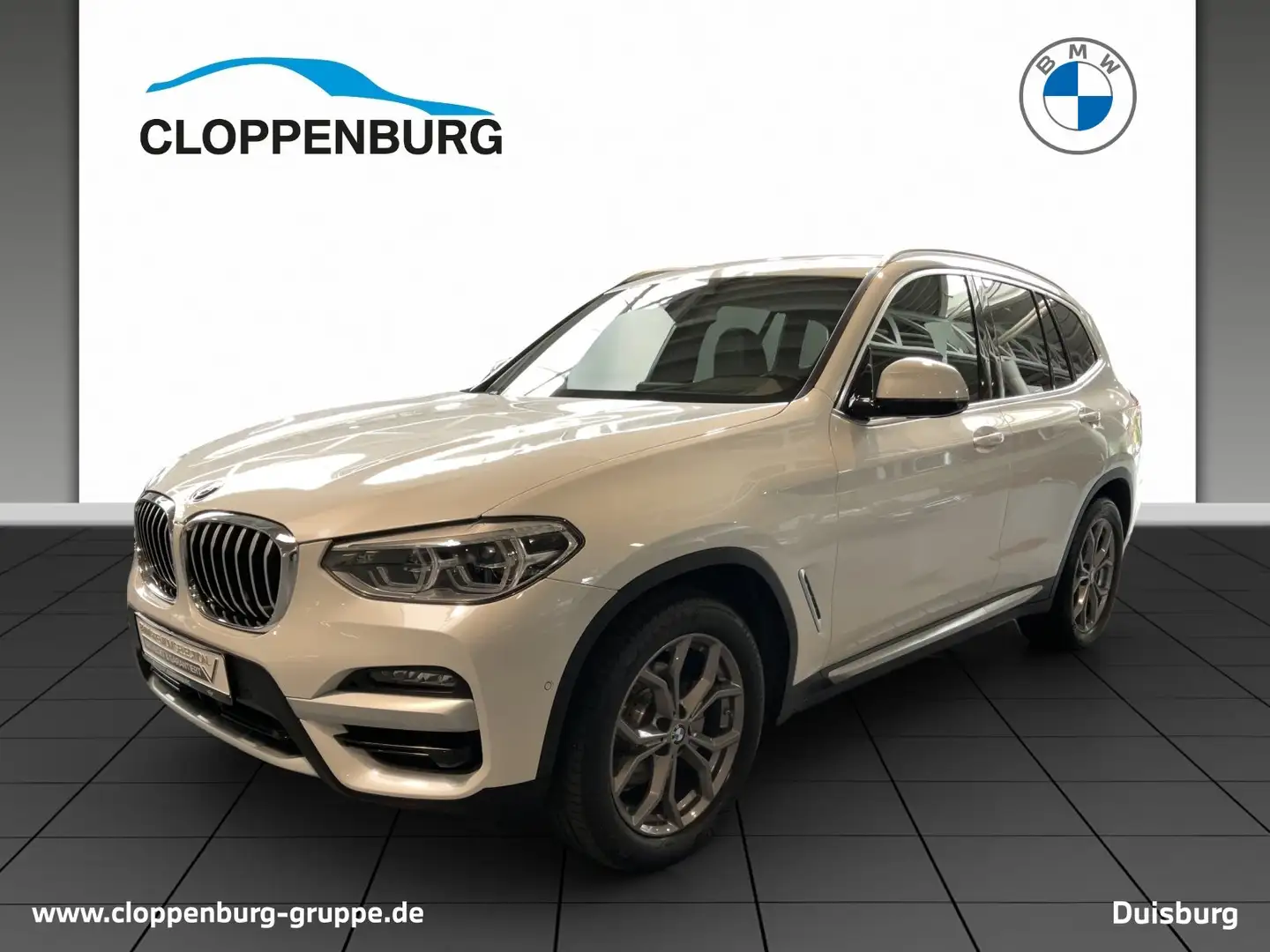 BMW X3 xDrive20d ZA Head-Up+AHK+StHz+Navi+ACC+SHZ White - 1