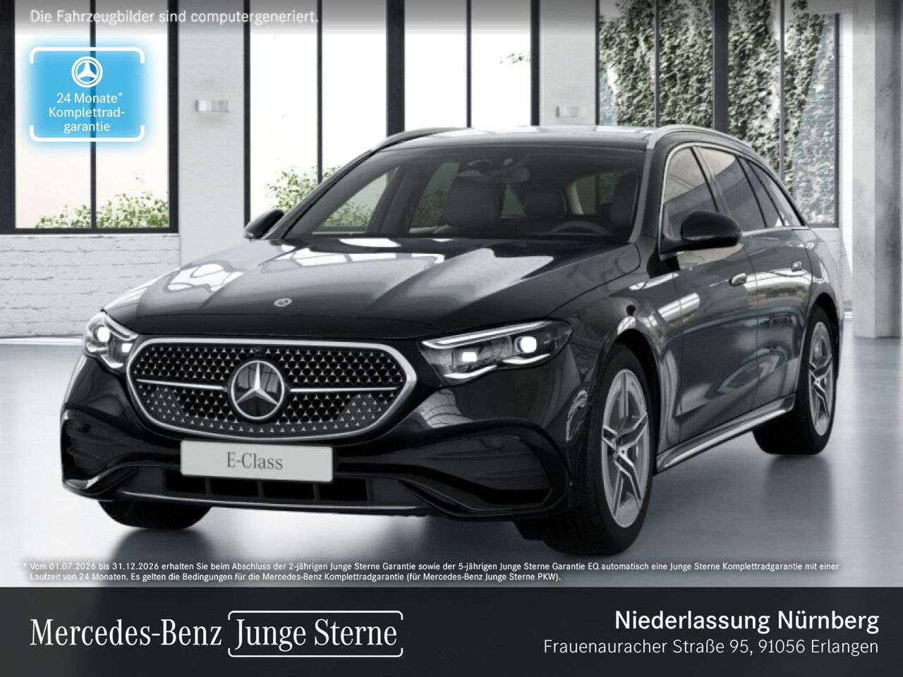 Mercedes-Benz E 450 — Mercedes-Benz E 450 d T 4M AMG WideScreen 360° Pano Distr. AHK
