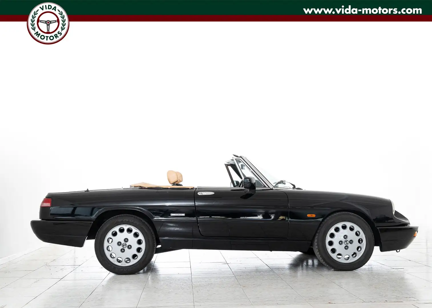 Alfa Romeo Spider 4a Serie 1600 * BOOK SERVICE * ASI Schwarz - 2