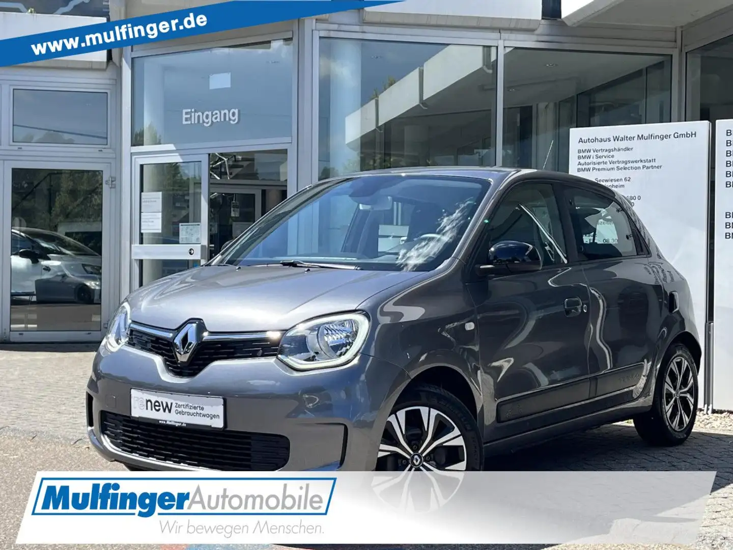 Renault Twingo SCe 65 ZEN Easy-Link Klima AppleCar DAB Grau - 1