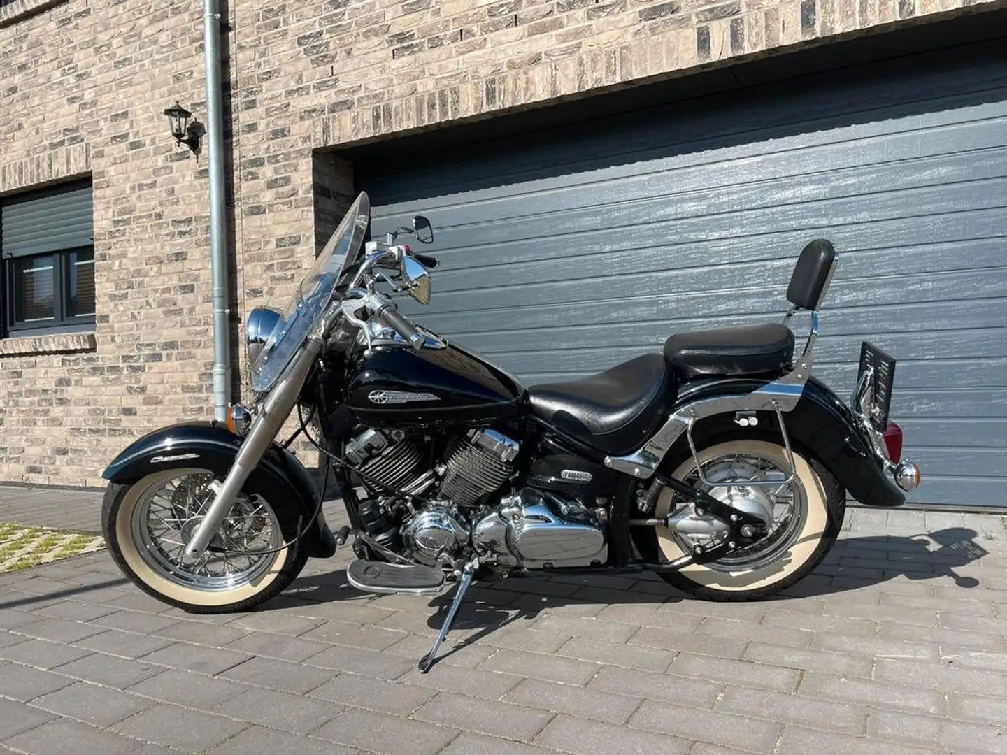 Yamaha XVS 650 Zwart - 1