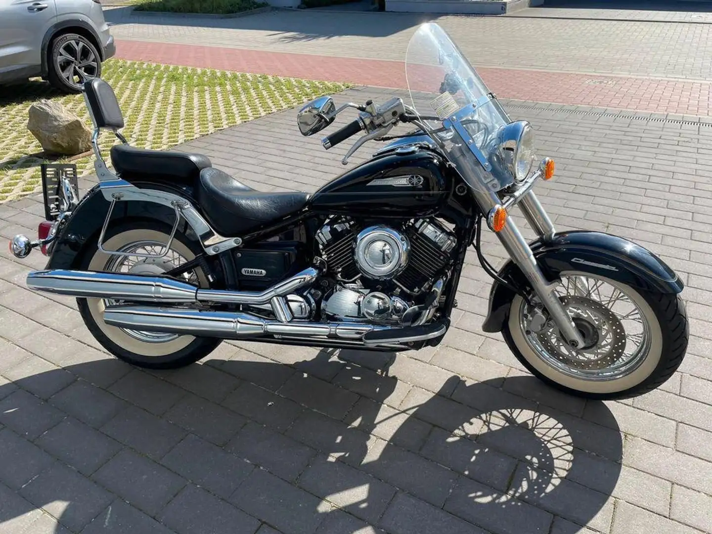 Yamaha XVS 650 Zwart - 2
