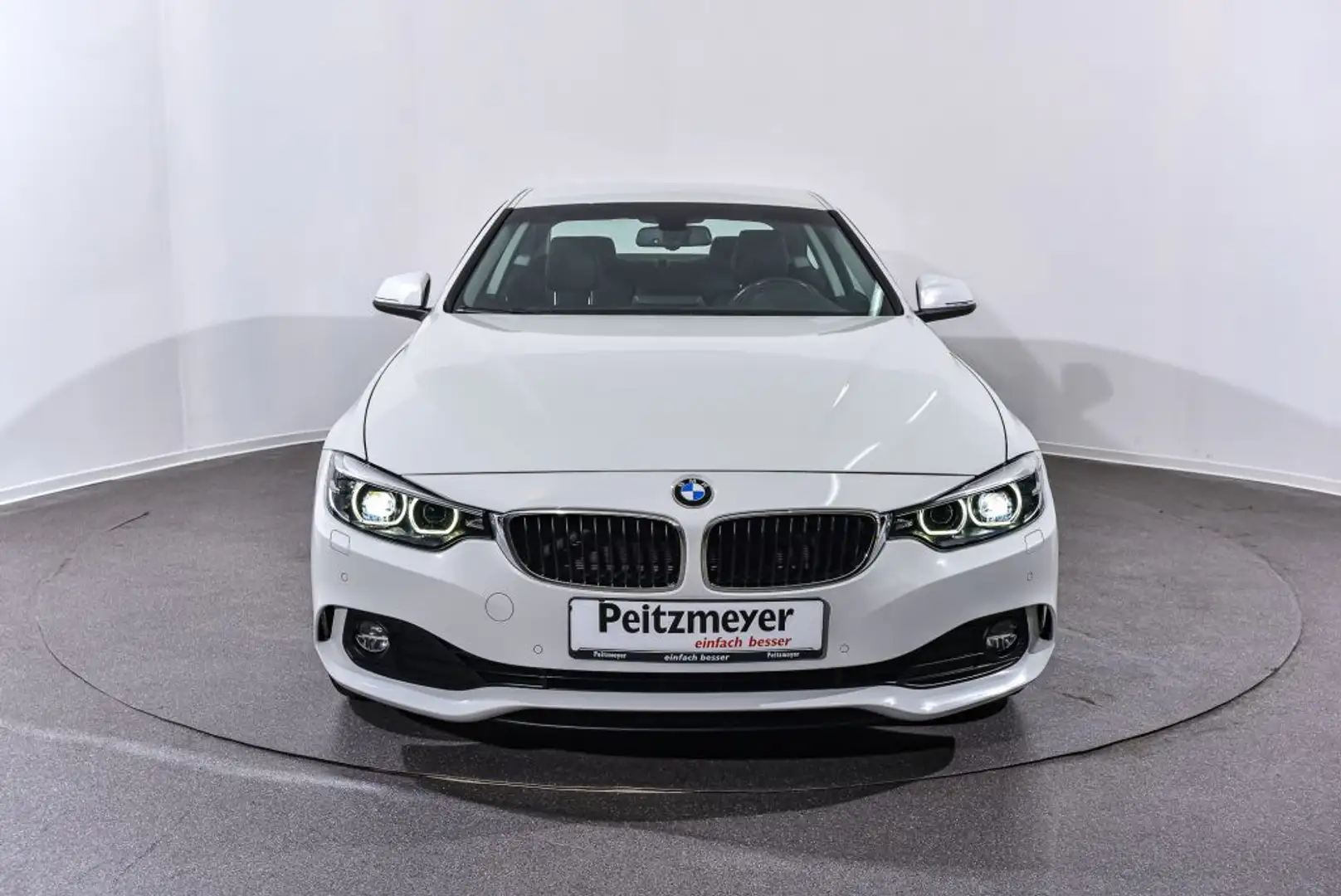 BMW 420 420i Coupe Aut. Advantage Weiß - 2