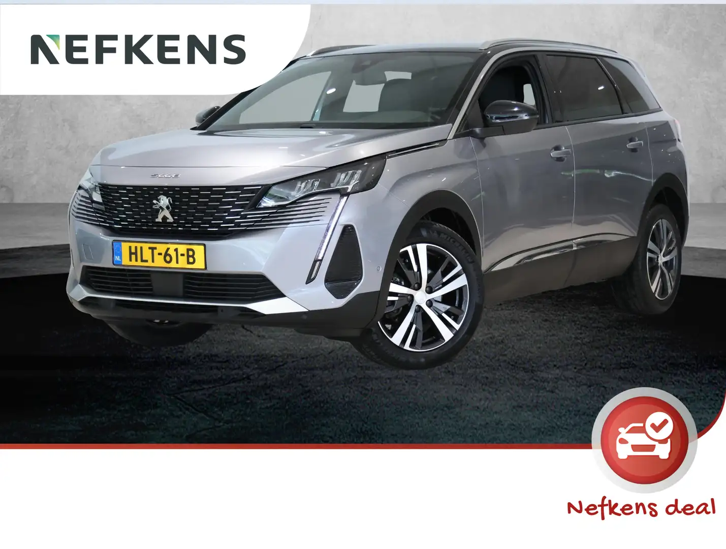 Peugeot 5008 SUV 1.2 130 pk Allure Pack | Elektr. achterklep | Grijs - 1