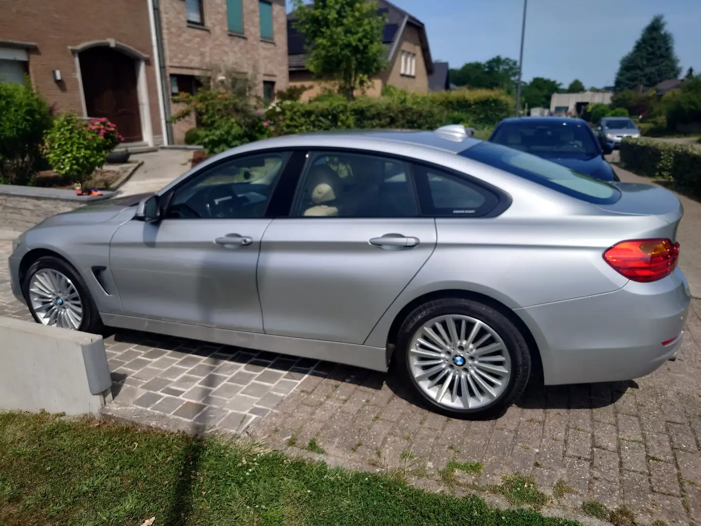 BMW 435 Gran Coupé 435iX Luxury Line Grijs - 1