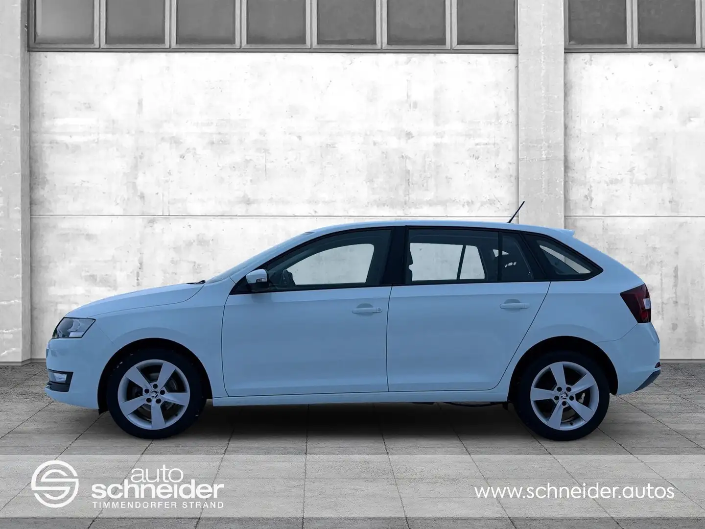 Skoda Rapid/Spaceback Rapid Spaceback 1.0 TSI Cool Edition DAB Klima BC Blanc - 2