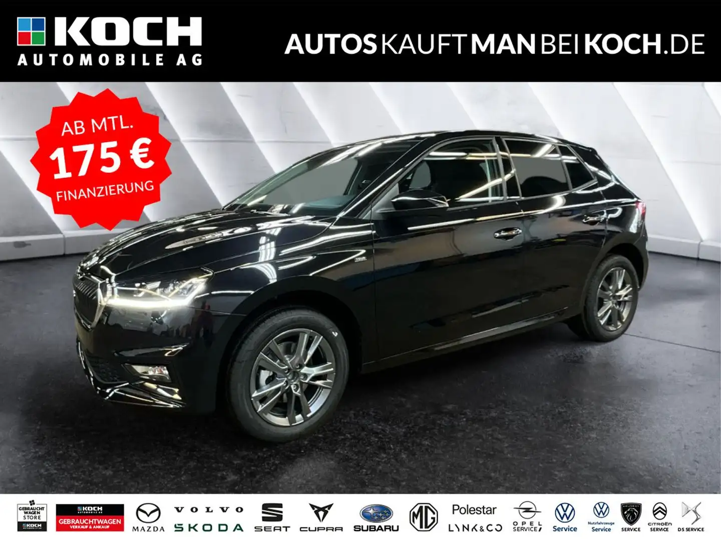 Skoda Fabia 1.0 TSI DSG Tour ACC LED KESSY KAMERA Klima Negro - 1