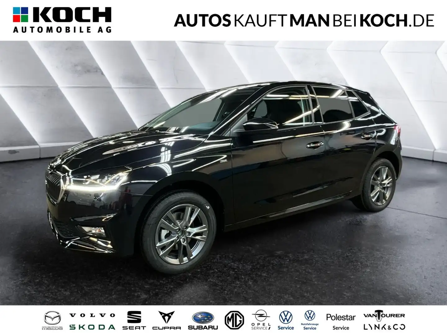 Skoda Fabia 1.0 TSI DSG Tour ACC LED KESSY KAMERA Navi Schwarz - 1