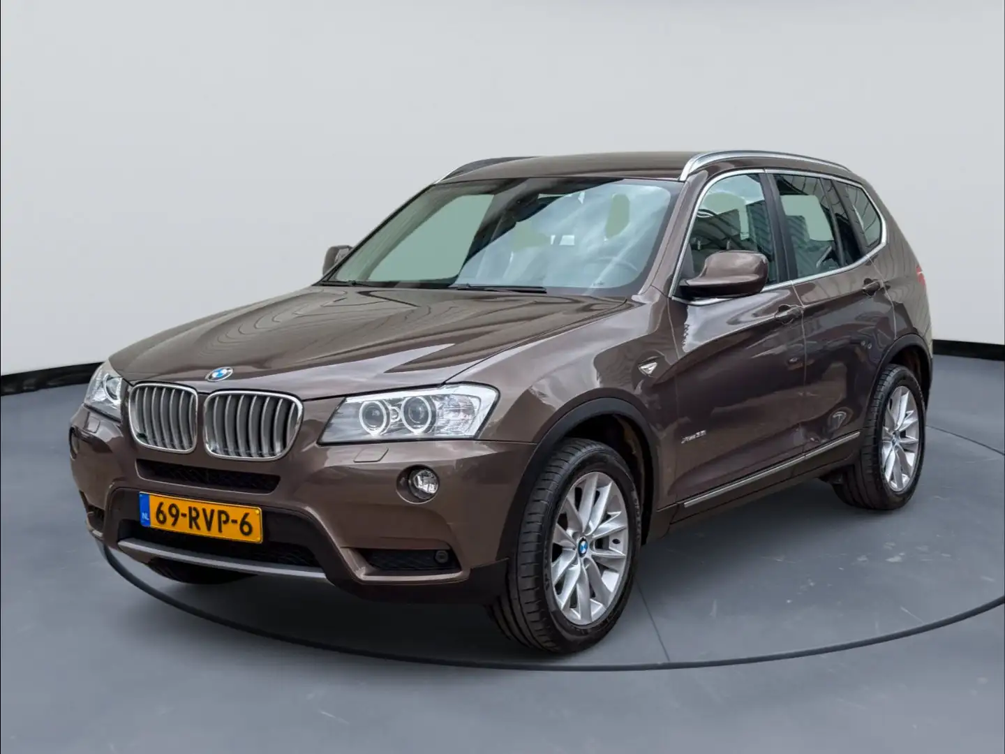 BMW X3 XDrive35i High Executive * TREKHAAK * LEER * NW BA Bruin - 2