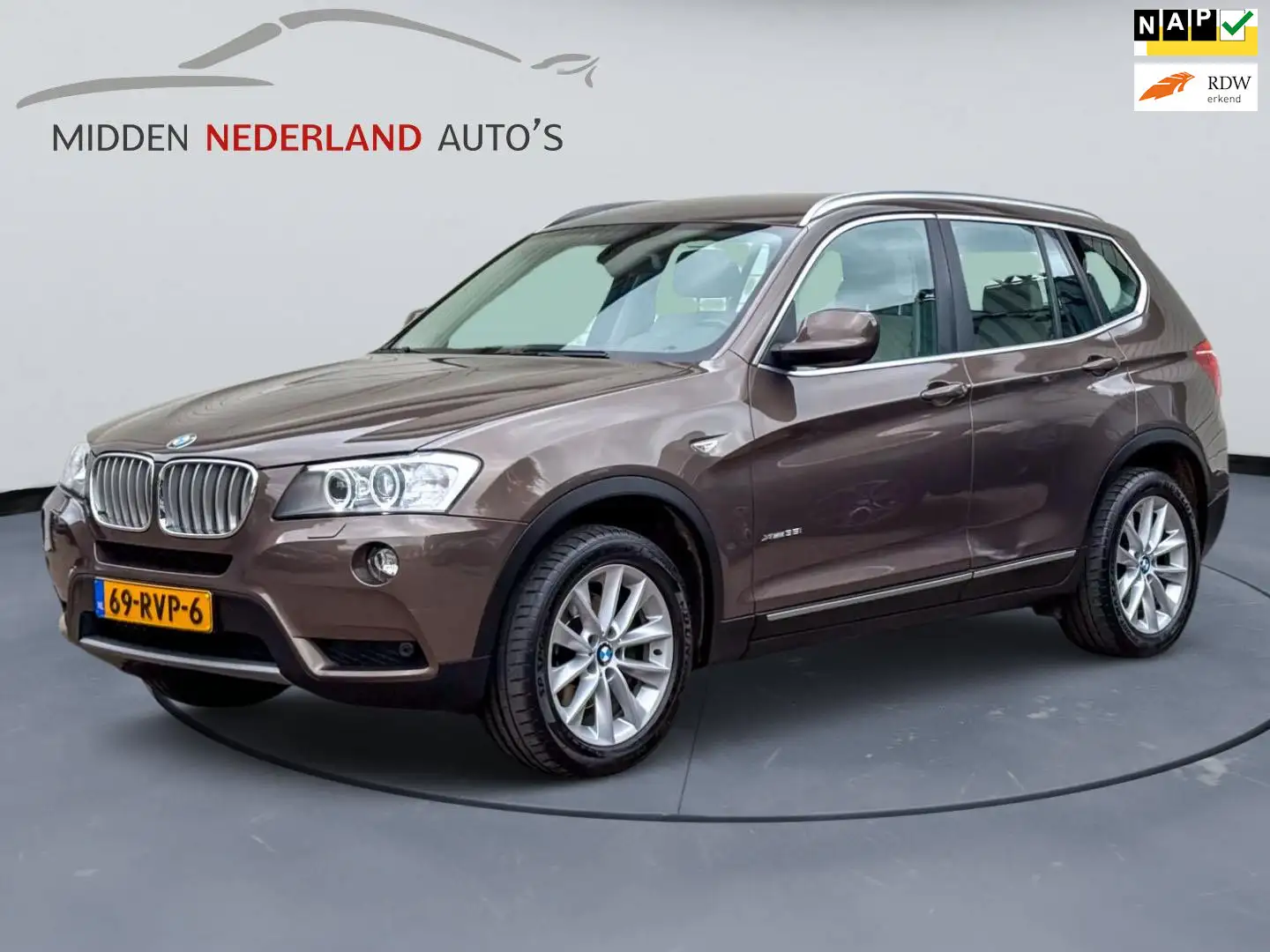 BMW X3 XDrive35i High Executive * TREKHAAK * LEER * NW BA Bruin - 1