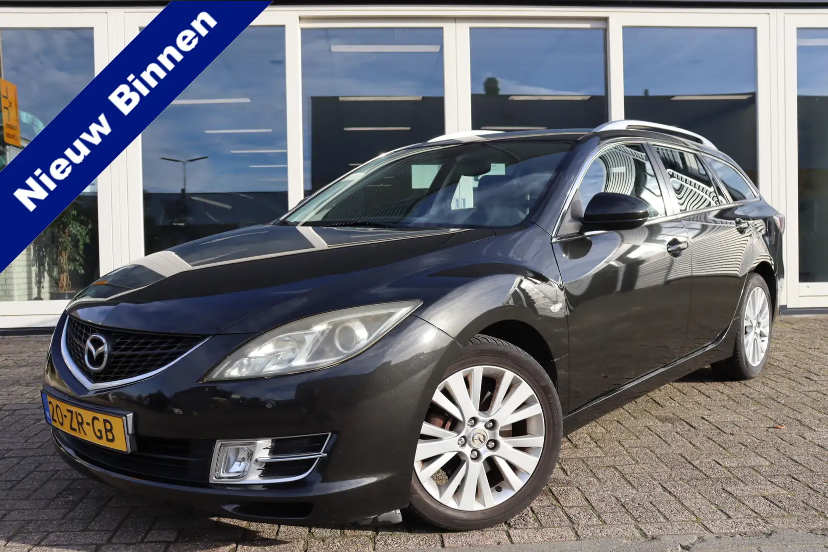 Mazda 6 Sportbreak 2.0 S-VT Touring, Cruise Control, Airco Zwart - 1