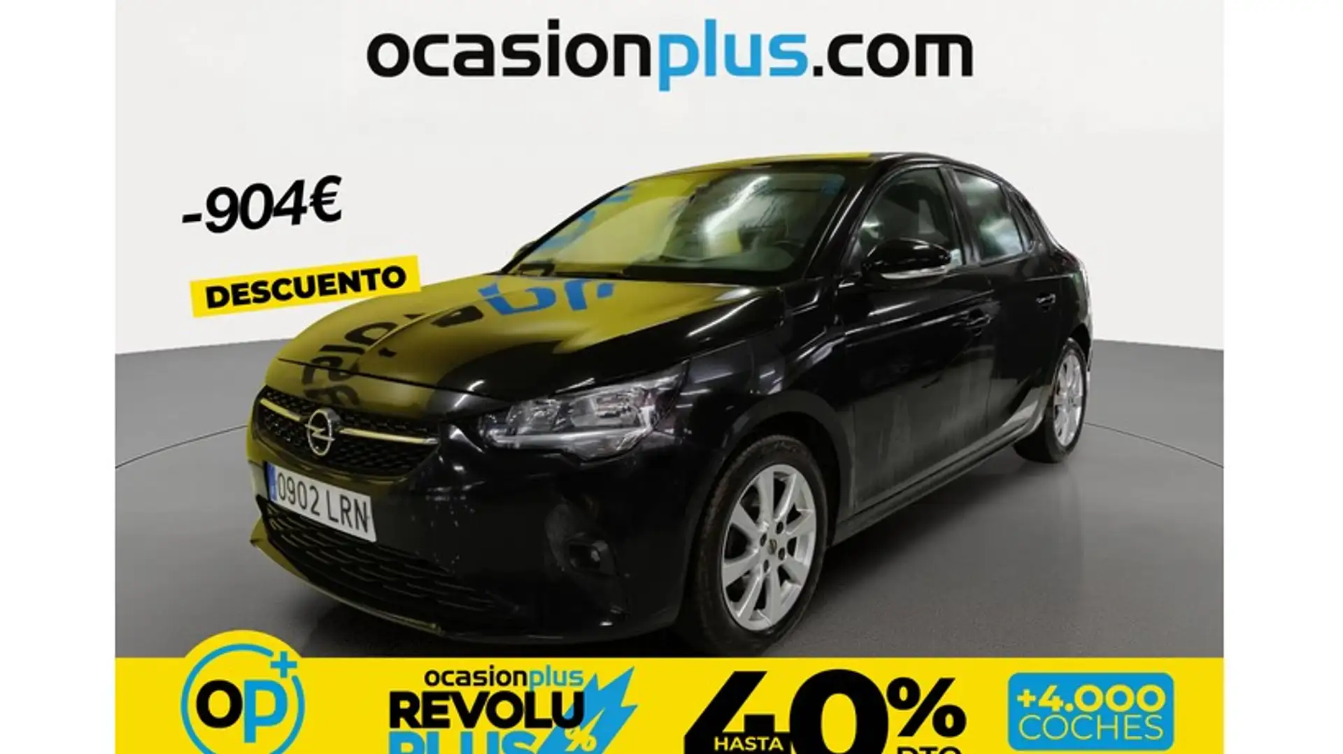 Opel Corsa 1.2 XEL S/S Edition 75 Schwarz - 1