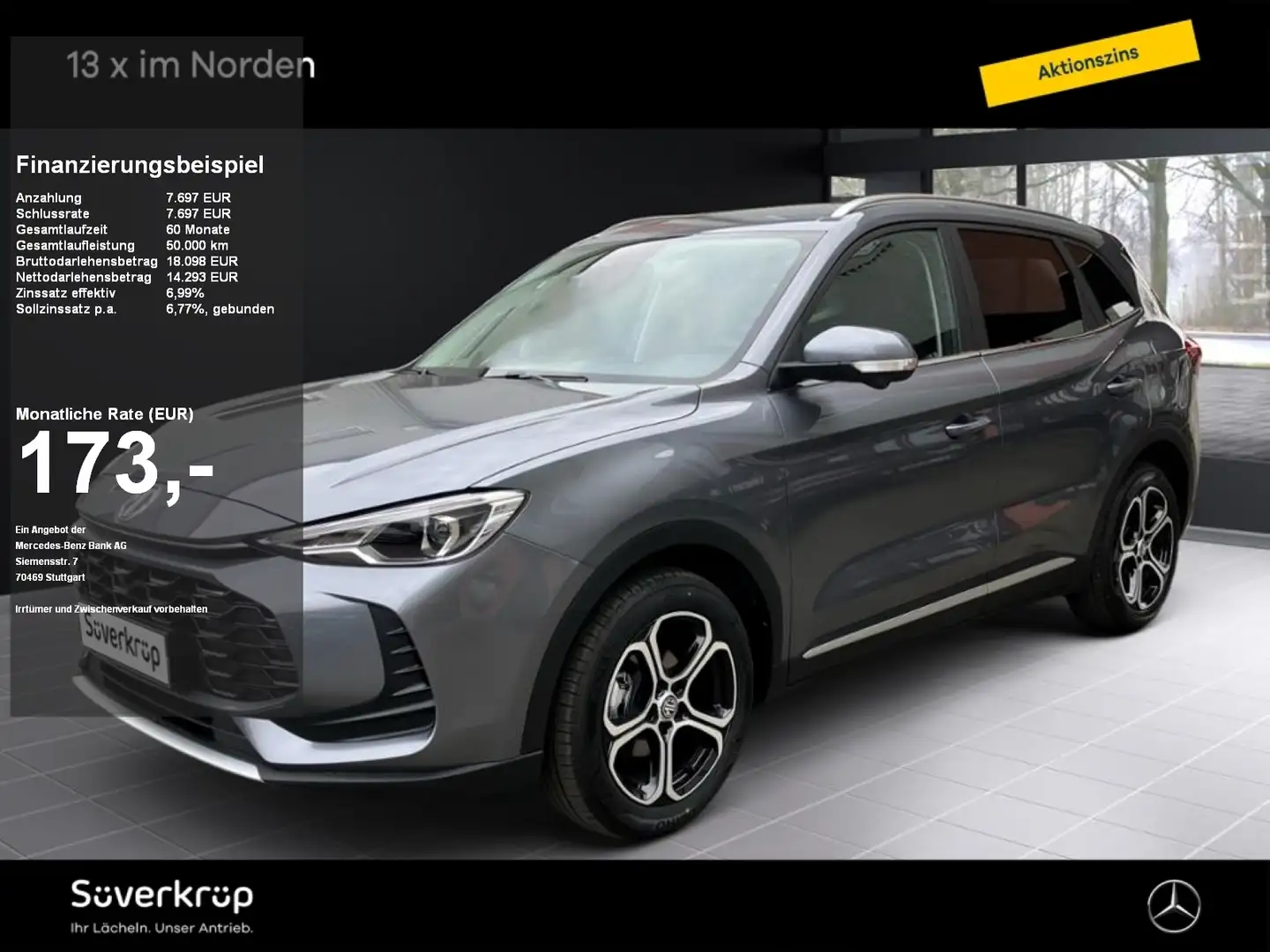 MG ZS Comfort KAMERA SPUR PDC SHZ Grau - 1