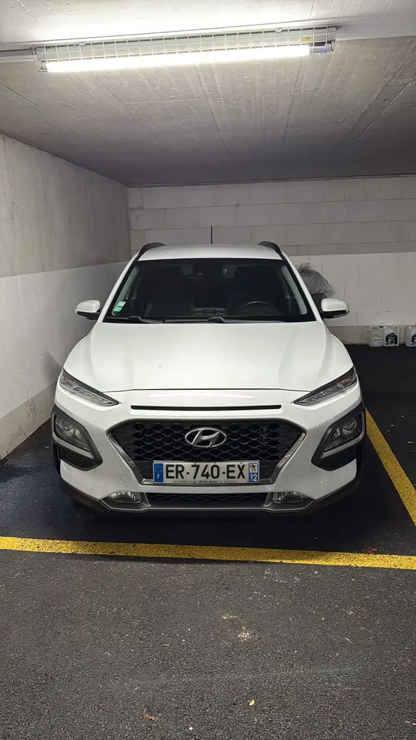 Hyundai KONA 1.0 T-GDi 120 Edition #1 Blanc - 1