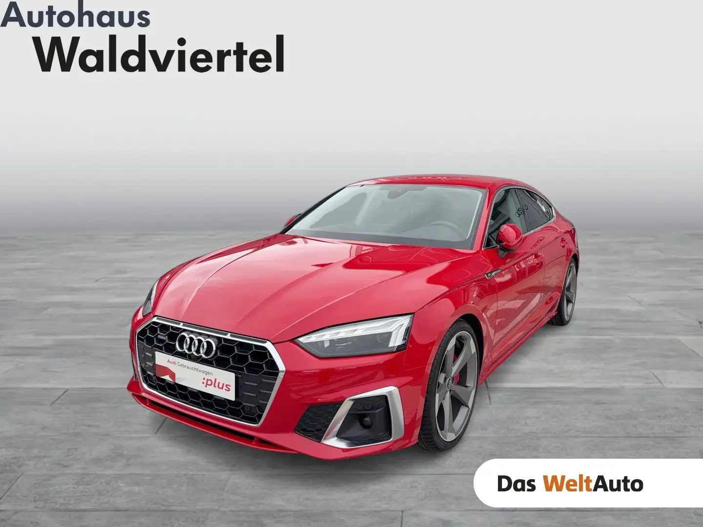 Audi A5 40 TDI quattro S line Rot - 1