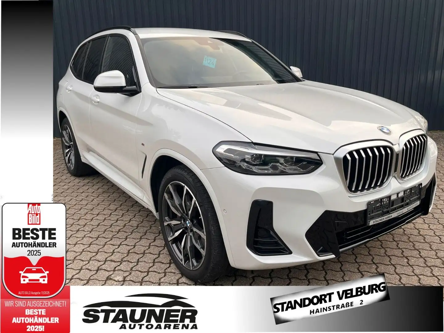 BMW X3 xDrive 30d M SPORT /AHK/Standheiz/Lenkradheiz Weiß - 1