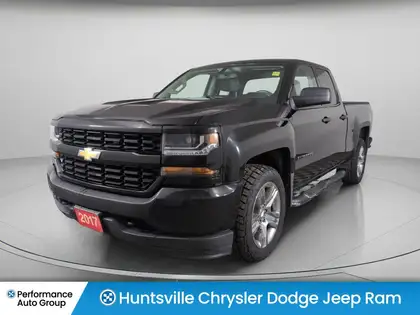 Black 2017 Chevrolet Silverado 1500 Pickup Truck Four-Wheel Drive 6-Speed Automatic