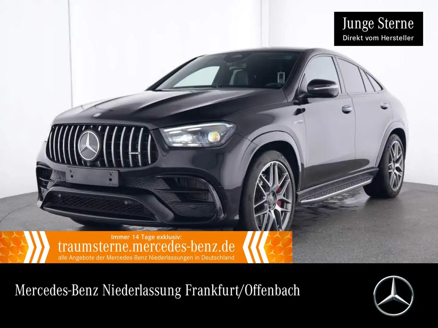 Mercedes-Benz GLE 63 AMG GLE 63 S Coupé 4M NIGHT+PANO+360+AHK+MULTIBEAM+9G Zwart - 1