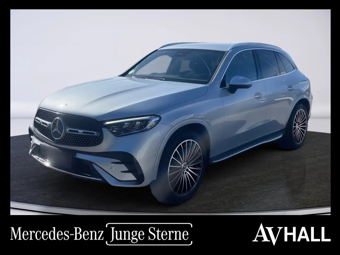 Mercedes-Benz GLC 300 d 4MATIC AHK AUT Akustikglas Kam. KlimaA Silber - 1