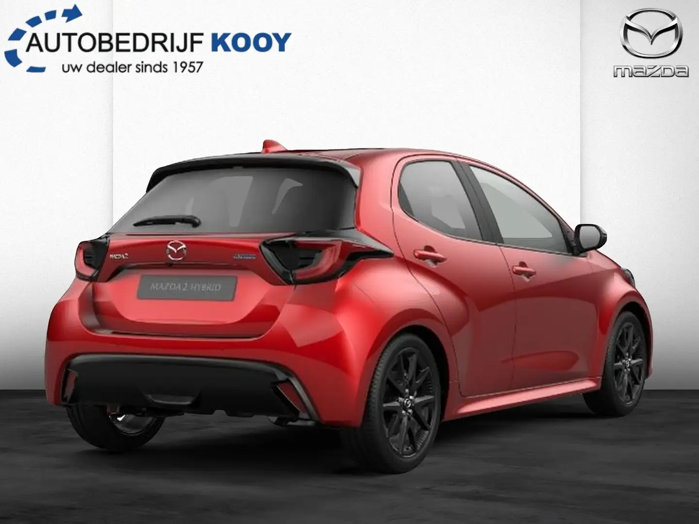 Mazda 2 Hybrid 1.5 116 CVT Homura Rood - 2