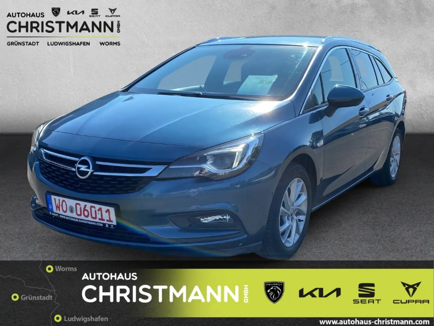 Opel Astra K Sports Tourer Innovation Start Stop 1.6 Turbo AH Bleu - 1